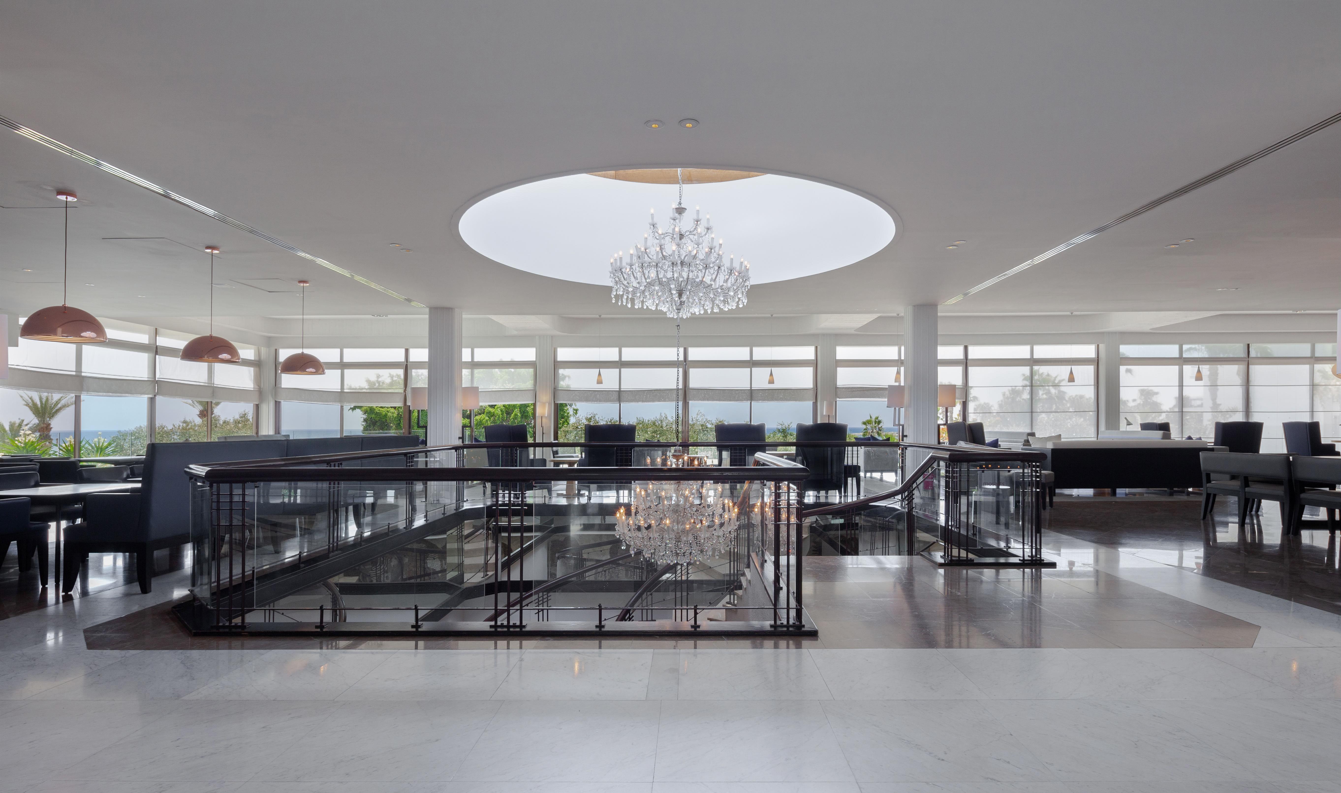 Almyra Hotel Пафос Екстериор снимка Interior of the building