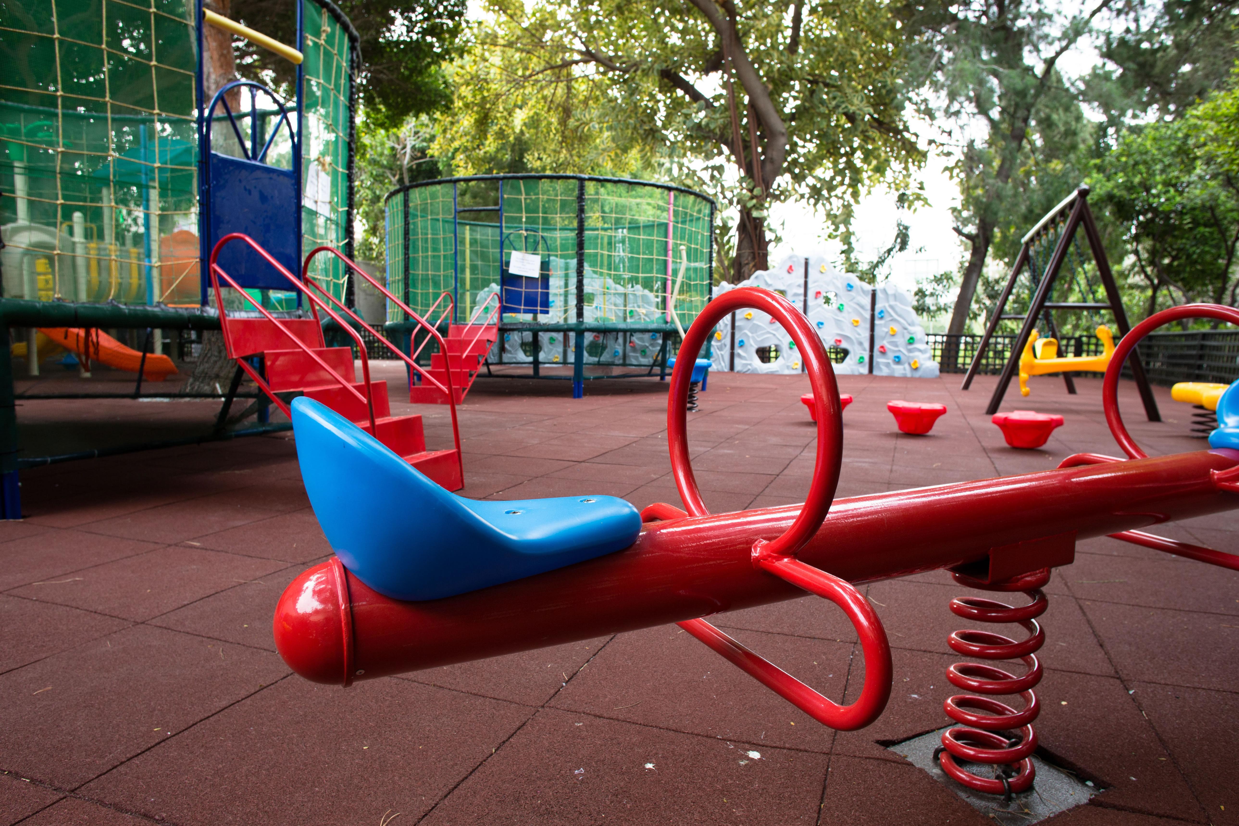 Almyra Hotel Пафос Екстериор снимка Playground in Madrid, Spain